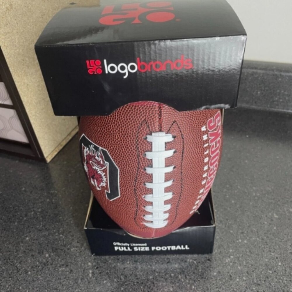 SOUTH CAROLINA GAMECOCKS LOGO FOOTBALL